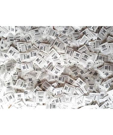 Pure Granulated Cane White Sugar Sachets - Individually Wrapped (600 Pack) - Buy Online on GoSupps.com