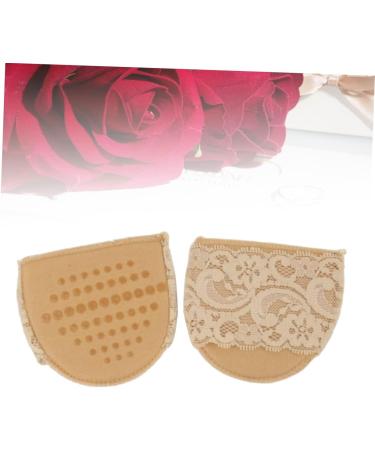 FRCOLOR High Heel Pads - Cushioned Forefoot Insoles for Women | Comfort & Support for Heels - Khaki - 2 Pair - Buy Online on GoSupps.com