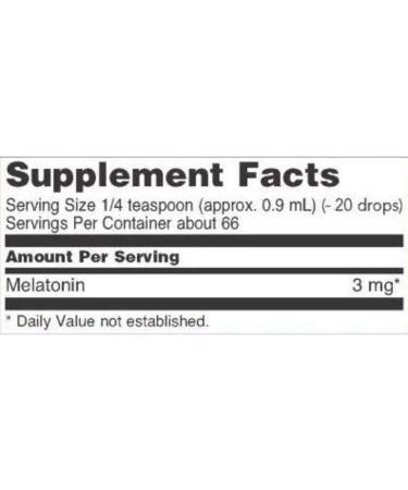 Now Foods Liquid Melatonin 2 fl oz (59 ml) - Buy Online on GoSupps.com
