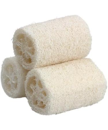 Vktech Natural Loofah Shower Sponge Scrubber - 3 Pcs Large Size - Buy Online on GoSupps.com