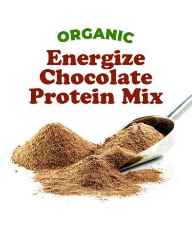 Food to Live Organic Energize Chocolate Protein Mix 8 Ounces Plant-Based Blend with Hemp and Pumpkin Protein. Cacao Banana and Maca Powders. Perfect for Smoothies and Shakes. Vegan Kosher Bulk Chocolate 8 Ounce (Pack  - Buy Online on GoSupps.com
