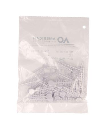 American Orthodontics Ligatures 20 Stick Pearl | 50 Sticks/1 000 Per Pkg | Made in the USA | Hypo-Allergenic Non-Latex Medical Grade Polyurethane Elastic Bands | .045 Inner / .115 Outer Diameter - Buy Online on GoSupps.com