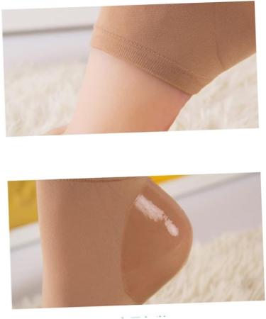 FRCOLOR Shoe Insoles Gel Plantar Fascitis Socks Breathable Socks Open Toe Socks Heel Moisturizing Heel Protectors Heel Socks Repair Protective Agent Nylon Socks Gel Heel Sleeve - Buy Online on GoSupps.com