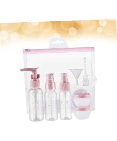 POPETPOP 3 Sets Portable Cosmetic Bottle Cosmetics Toiletries Sample Containers Kits Cosmetic Containers Clear Container Cosmetic Storage Bottle Lotion Pink Travel - Buy Online on GoSupps.com