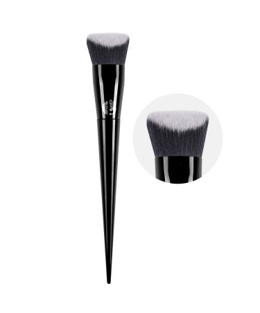 ENERGY Foundation Brush Powder Fondation Brush Premium Kabuki Makeup Brush for Liquid Cream Powder Buffing Blending Contouring Dense Synthetic Flaweless Makeup Applicator Black K10