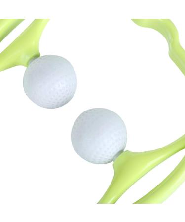 VIVI Neck Massager - Manual Self Massage for Neck & Shoulder Pain Relief | Relaxation | 3 Colors Available (Green) - Buy Online on GoSupps.com