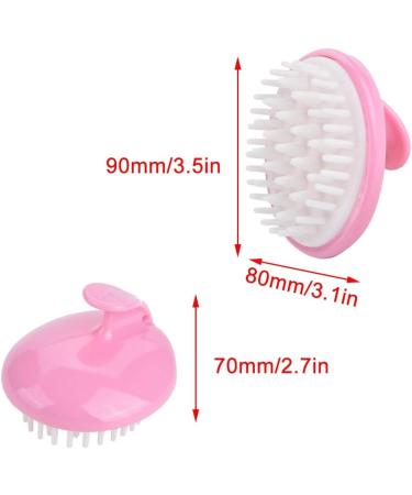 Shop Verdant Touch Shampoo Massager - Waterproof Scalp Scrubber & Body Stress Relief Brush in Pink | International Shipping Available - Buy Online on GoSupps.com