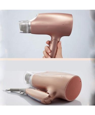 Professional Ionic Portable Folding Hair Dryer 1800W Blow Dryer Compact Small Size Lightweight for Travel Quiet Mini Hairdryer - Buy Online on GoSupps.com