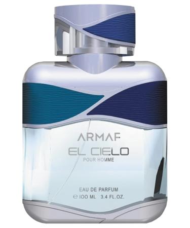 Armaf El Cielo Pour Homme for Men Eau de Parfum Spray 3.4 Ounce Citrus 3.4 Fl Oz (Pack of 1)