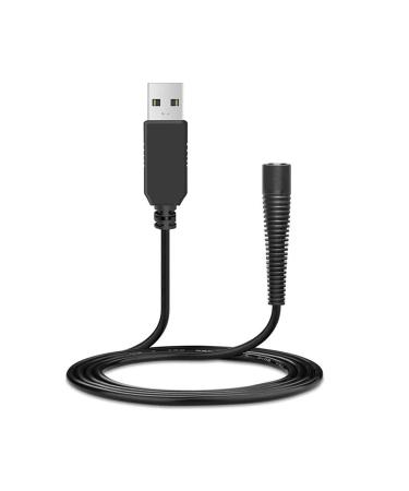 TONXX 12V 400mA Shaver Charger Cable for Braun Series 3/7/5/1/9 Razor 370 3040s 310s 340S 5190cc 5040s 740S 7865cc 9290cc