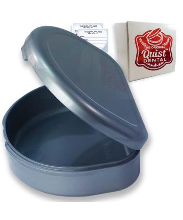 QUIST (TM) Solid Orthodontic Retainer Case (Grey) - Buy Online on GoSupps.com