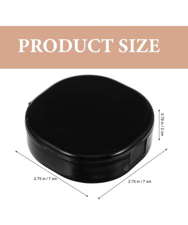 FRCOLOR 8 Pcs Makeup Brush Cleaning Box - Color Removal Sponge Kit for Easy Makeup Removal - Includes Tin Can & Plastic Box - Perfect Eyeshadow & Brush Cleaner - 7x7cm - Buy Online on GoSupps.com