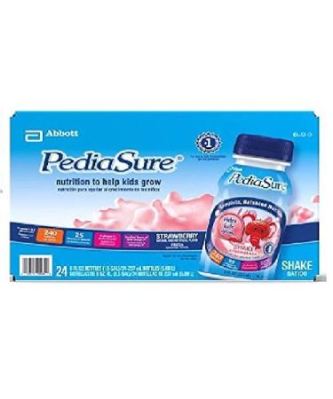 Pediasure Strawberry Shake 24-pack 8 Oz.Each by Pediasure