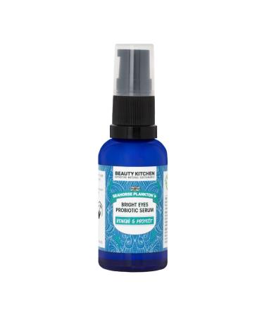 Beauty Kitchen SeaHorse Plankton+ Bright Eyes Probiotic Serum Renews and Protects Skin Lifts Tightens and Brightens Delicate Skin fragrance Free Suitable for Sensitive Skin Bright Eyes Probiotic Serum