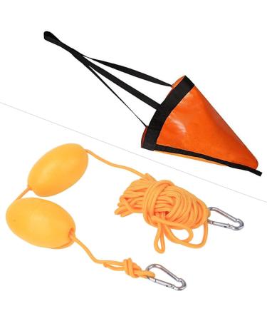 Pwshymi Marine Floating Ball  Fine Workmanship Kayak Buoy Leash Rope Lightweight Easy to Fix for Fishing Anchors System Double ball yellow rope set - Buy Online on GoSupps.com