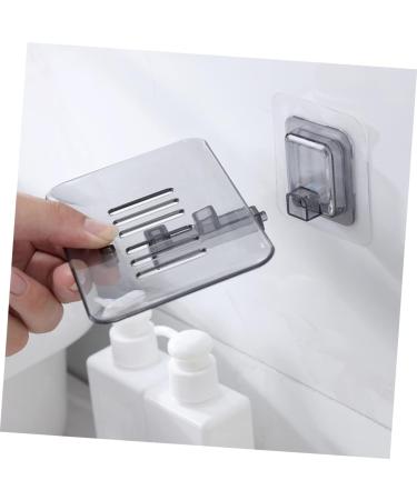Ciieeo 4 Pcs Bathroom Soap Holder Wall Soap Dish Holder Space Saving Soap Holder Backpack Insert Chapati Roller Shower Dish Soap Holder Soap Liquid Soap Holder Wall-mounted Soap Tray - Buy Online on GoSupps.com