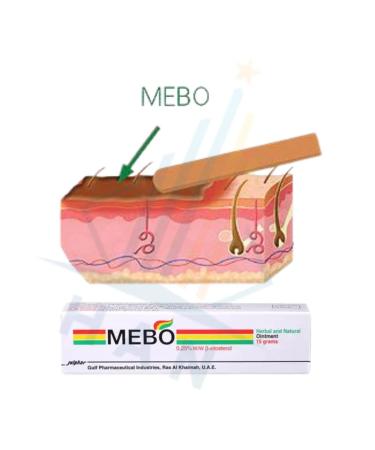 MEBO Burn Cream Ointment - 2 Tubes x 15g | Fast Healing First Aid for Wounds & Scars - Buy Online on GoSupps.com