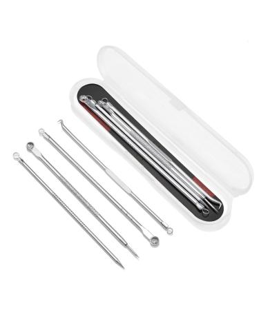 Blackhead Remover Kit Blackhead Remover Tool Pimple Extractor Kit With Storage Box (4pcs).