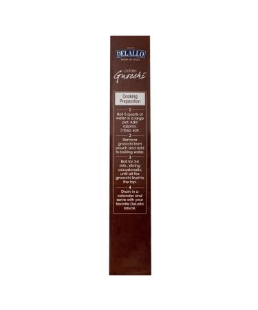 DeLallo Traditional Italian Potato Gnocchi 1lb - Authentic Italian Pasta - Buy Online on GoSupps.com