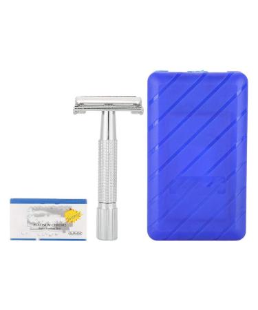 Manual Double Edge Safety Razor for Men - Classic Straight Shaver Perfect Beard Trimmer Gift for Dad Boyfriend & Workmates - International Shipping - Buy Online on GoSupps.com