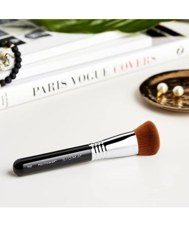 Sigma Beauty F47 Multitasker Makeup Brush - Versatile Face Brush for Blending Contouring & Buffing | Foundation Blush Bronzer Contour & Highlighter - Buy Online on GoSupps.com