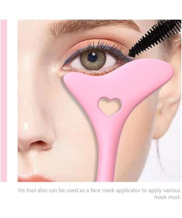 FOMIYES 2 Pcs Eyeliner Makeup Stencil Eyelash Guard Marscara Drawing Tools Mask Girl Eyes - Buy Online on GoSupps.com