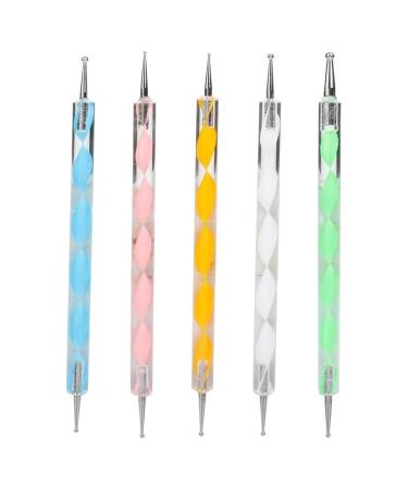 XKSOC 1 Set Dotting Pen Nail Design Dotting Tools Premestation Dotting Tools Set Nail Art Marbleizing Tool Pen For Nail Art Dotting Tools for Stones PRECTIONS