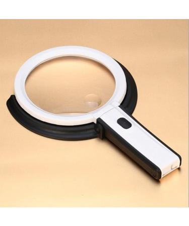 Desktop Glass with Light Folding Illumination Reading Magnifier Rechargeable Handheld Loupe 2X 5X Optical HD Glass Lens Made in China - Buy Online on GoSupps.com