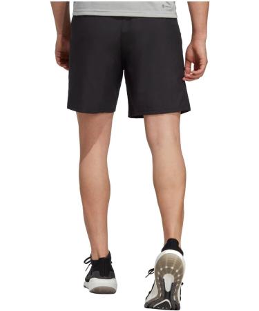 Buy adidas Men's Train Essentials Woven Training Shorts - Black/White | International Shipping Available - Buy Online on GoSupps.com