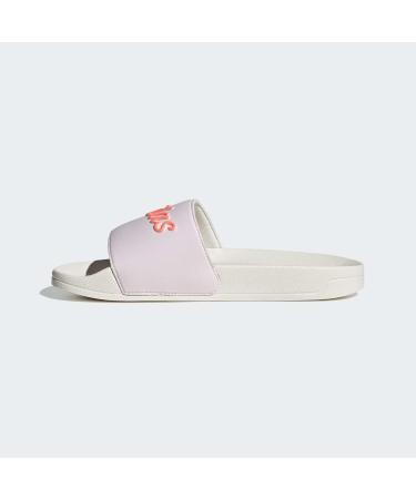 Buy adidas Women's Adilette Shower Slides | Stylish Comfort in Almost Pink Acid Red Chalk White | Size 38 EU - Buy Online on GoSupps.com