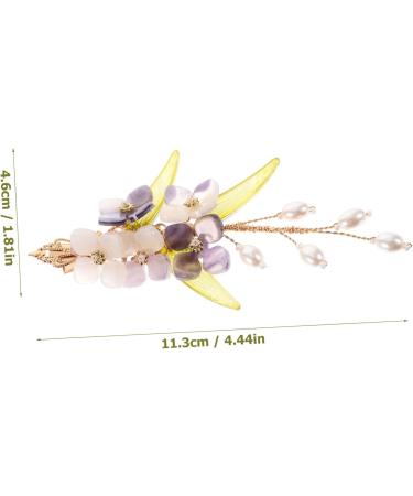 minkissy bridal hair accessories hair clips resin hair barrettes for women thick hair asian hair accessories aesthetic hair accessories hair accessories for women temperament China bride - Buy Online on GoSupps.com