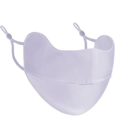 UV Protection Masque - Breathable Ice Silk Face Shield | Reusable 3D Sun Shield Face for Women Face for Fishing Hiking Cycling Eye Protection Purple - Buy Online on GoSupps.com
