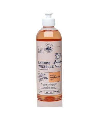Maison du Savon de Marseille - French Dishwashing liquid - Grapefruit fragrance - 95% natural 500ml