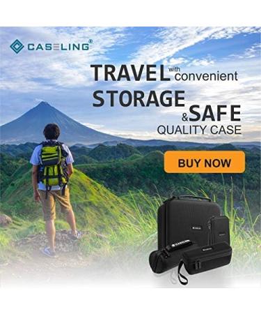 Caseling Hard Toothbrush Travel Case for Philips Sonicare Protective Clean 4100 & Sonicare 2 Series - Portable Holder with Carry Strap - Small Size - Ideal for Travel (1 Pack) - Buy Online on GoSupps.com