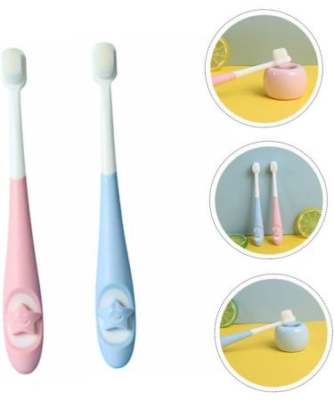 GLEAVI Infant Tooth Cleaner Brushes - 2pcs Baby Care Toothbrush | Safe PP Material | Perfect Gift for Child Dental Hygiene - Buy Online on GoSupps.com