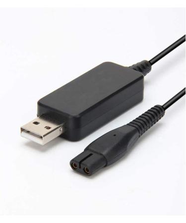 4.3V Charger Cable for Philips Norelco OneBlade Razor | USB Replacement Power Cord for Electric Shavers - Compatible with A00390 QP2520/90/70 RQ320 RQ328 RQ330 RQ331 | Accessories 1 Count - Buy Online on GoSupps.com