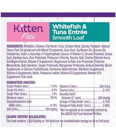 Wellness Natural Food for Pets Wellness Complete Health Kitten Whitefish & Tuna and Chicken Variety Pack Pate Wet Cat Food 3 oz Case of 24 85 g (Pack of 24) - Buy Online on GoSupps.com