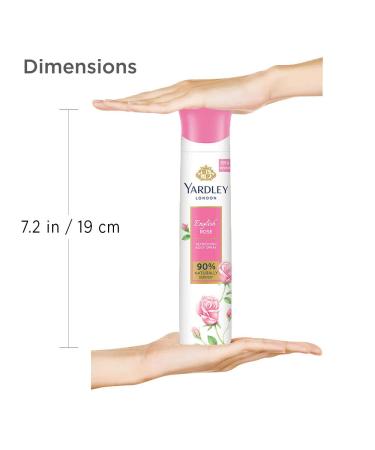 Yardley London Referishing Body Spray Jasmine 150ml Jasmine 5.07 Fl Oz (Pack of 1) - Buy Online on GoSupps.com