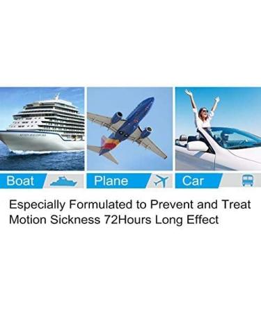 Motion Sickness Patch 20 Pack - Relieves Vomiting, Nausea, & Dizziness - For Cars, Ships, Airplanes, Trains & More - Buy Online on GoSupps.com