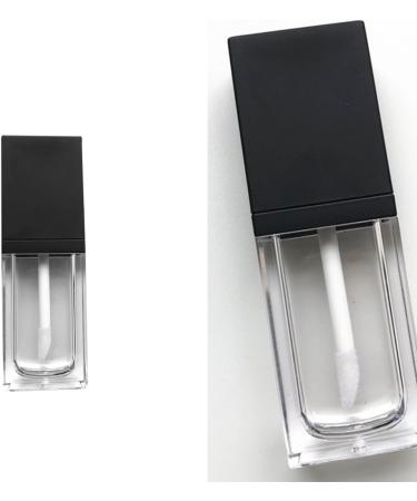 Mipcase Lot de 5 Tubes de Gloss L vres Plats 8-10 Ml Flacons L vres Noirs Mat riaux Solide Transparents pour Maquillage Portable et Remplissage Facile - Buy Online on GoSupps.com