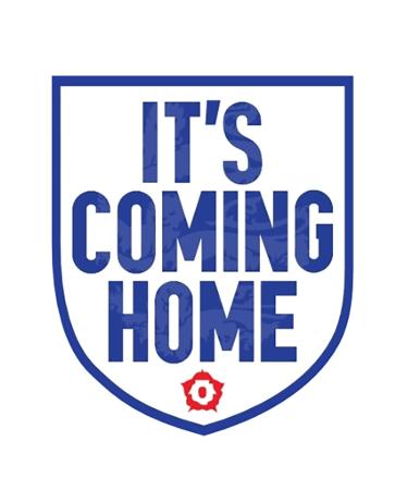 World Cup Football Design Edible Cocktail Drink Toppers x 1 Sheet (It's Coming Home 8 x 3 Inch) It's Coming Home 8 X 3 Inch