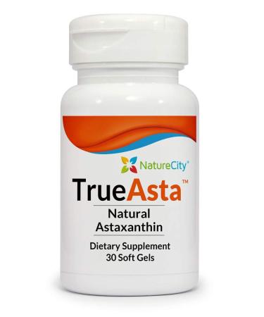 True-Asta AstaReal Natural Astaxanthin 6mg  Joint Muscle Skin Eye Support 30 Soft Gels 1