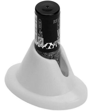 Fliyeong Premium Quality Soft Rubber Nail Polish Bottle Holder Nail Art Manicure Tools Anti-spill Nail Polish Stand Desktop Nail Polish Base white - Buy Online on GoSupps.com