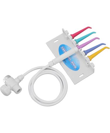 Non-Electric Mouth Shower - 5 Color Options for Home Tap | Dental Floss Tips & Safety Water Pressure Cleaner | Easy Installation Tool - Buy Online on GoSupps.com