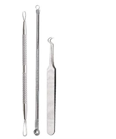 Acne Needle Pimple Blackhead Remover Tool Needles for Squeezing Tools Spoon for Face Cleaning Comedone Extractor Pore Cleaner (Color : Style 4)