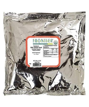 Frontier Co-op Organic Powder Milk Thistle Seed 1lb