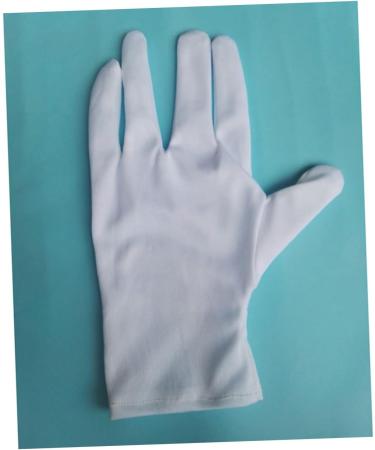 Healeved 12 Pairs Cotton Gloves Inspection Gloves Spa Gloves Guantes Desechables Nylon Gloves Dust Gloves Marching Gloves Work Gloves Party Etiquette Gloves Protection White - Buy Online on GoSupps.com