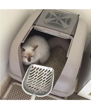 NzamBles Cat Litter Scoop | Comfortable Stainless Steel Pet Litter Scoop for Dogs & Cats - International Shipping Available - Buy Online on GoSupps.com