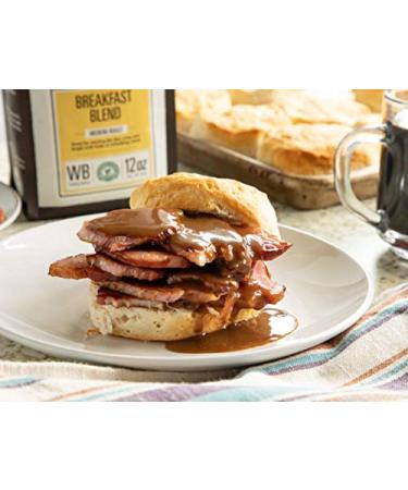 Charleston Coffee Roasters Organic Whole Bean Breakfast Blend - 12oz Premium Slow Roast - Buy Online on GoSupps.com