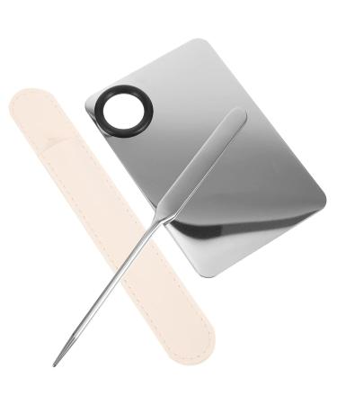 FRCOLOR 4 Sets Liquid Foundation Palette - Korean Makeup Spatula & Cream Mixing Tool for Women - Stainless Steel Portable Artist Essentials - Buy Online on GoSupps.com